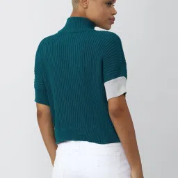 Forever 21 Teal Sweater image 2