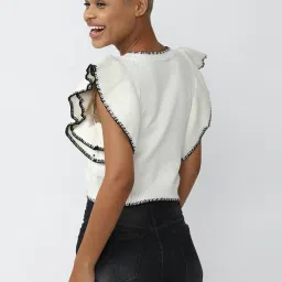 Forever 21 Off White Sweater image 2