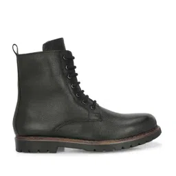 Carlo Romano Men's Black Derby Boots-image-83