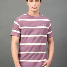 CLUB YORK Purple Stripes Short Sleeves T-Shirt-picture-32