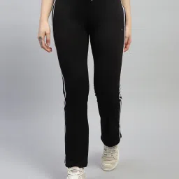 Monte Carlo Black Cotton Regular Fit Trackpants image 1