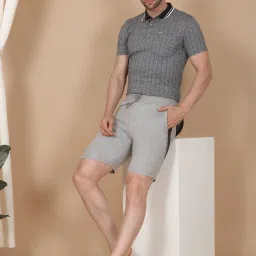 Sweet Dreams Grey Regular Fit Shorts image 1