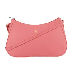 Baggit Pink Medium Hobo Bag image 1
