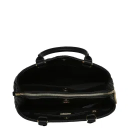 Aldo Black Quilted Medium Handbag image 4