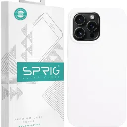 Sprig Back Cover for iPhone 14 Pro Max (White) image 1