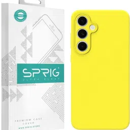 Sprig Back Cover for SAMSUNG GALAXY S24 FE 5G (Yellow) image 1