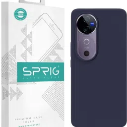 Sprig Back Cover for VIVO T3 ULTRA (Blue) image 1