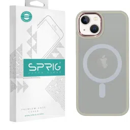 Sprig Back Cover for iPhone 13 (White) image 1