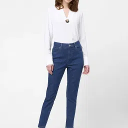 Vero Moda Dark Blue Skinny Fit Jeans image 4