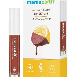 Mamaearth Naturally Matte Lip Serum Chocolate Truffle - 3 ml image 2