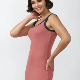 Forever 21 Pink Cotton Bodycon Dress image 3