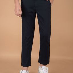Crimsoune Club Boys Slim Fit Chinos Trousers-picture-23