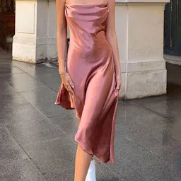 LULU & SKY Women Shoulder Straps Sheath Midi Dress-picture-38