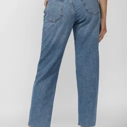 Forever 21 Blue Regular Fit Rinse Washed Jeans image 2