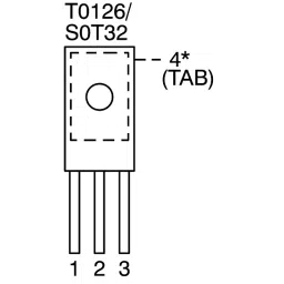 STMicroelectronics NPN Transistor 3 A 80 V 3-Pin SOT-32 Package, BD139 image 4