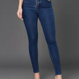 Miss Chase Women Skinny Fit High-Rise Stretchable Jeans-picture-35