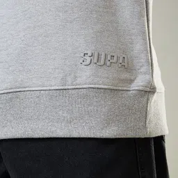 Supa Core Unisex Cotton Round Neck Sweatshirt image 4