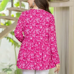 all about you Floral Print Top image 2