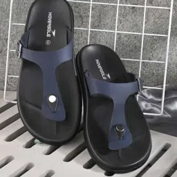 hoversoul Hoversole Men's Navy T-Strap Sandals image 1