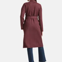 Kazo Suede Trench Coat With Belt image 2
