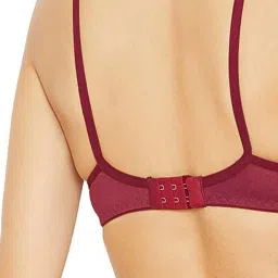 N-Gal Cream & Maroon Lace Bra & Panty Set (Pack Of 2) image 4