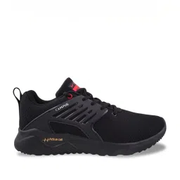 Campus Men's Black Running Shoes image 1