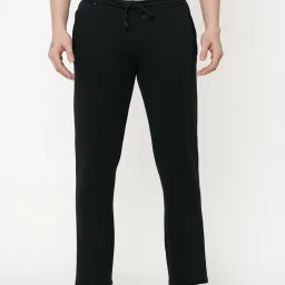 Sweet Dreams Black Regular Fit Plain Trackpants image 1