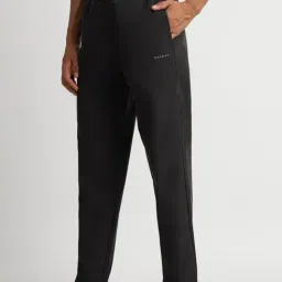 Reebok Black Regular Fit Print Trackpants image 3