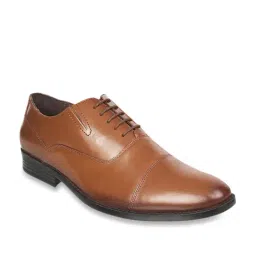Metro Men's Tan Oxford Shoes-picture-15