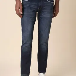 Allen Solly Navy Skinny Fit Jeans image 1