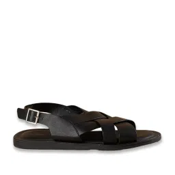 Code by Lifestyle Men's Black Back Strap Sandals image 1