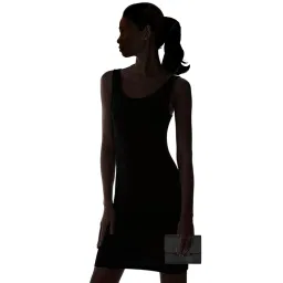 Apsis Black Solid Tri-Fold Wallet for Women image 5