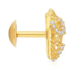 Malabar Gold and Diamonds 22 kt Gold Earrings image 3