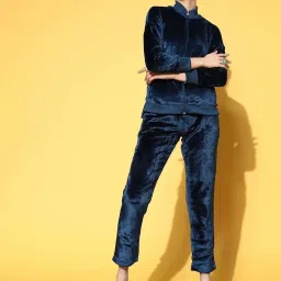 Sweet Dreams English Navy Plain Jacket Pants Set image 1