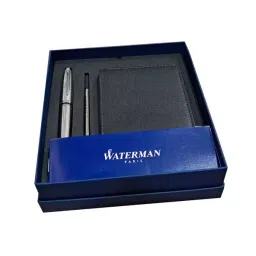 Waterman Expert Stainless Steel Ct Rollerball Pen With Wallet (Free)-picture-15