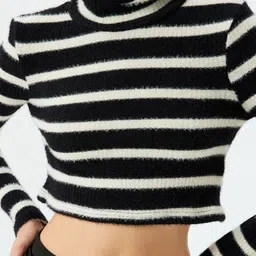 Koton Women Striped Pullover image 4