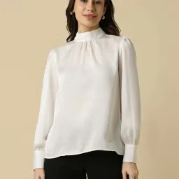 Allen Solly White Regular Fit Top image 1