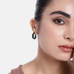 Estele Geometric Hoop Earrings-picture-19
