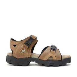 Woodland Men's Khaki Floaters image 1
