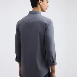 Pepe Jeans Grey Regular Fit Shirt image 2