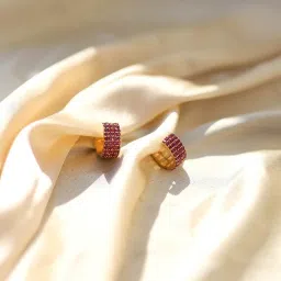 Perfectly Average Pink Studded Huggies for Women & Girls image 1