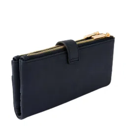 Accessorize London Freya Navy Blue Wallet for Women image 2