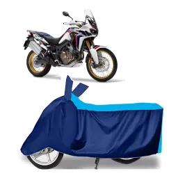 Auto Pearl Two Wheeler Cover for Honda CRF1000L Africa Twin - Cyan, Blue-picture-21