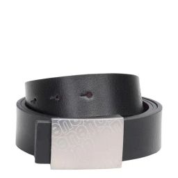 United Colors of Benetton Marone Black & Purple Leather Solid Reversible Belt-picture-48