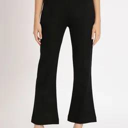 besolid Women Tailored Zip Trousers-picture-17