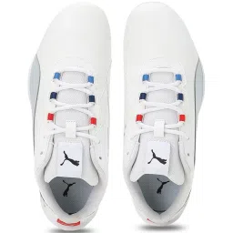 Puma Kids BMW M Motorsport R-Cat Machina Motorsport White & Platinum Grey Casual Sneakers image 3