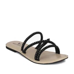Aady Austin Women's Black Casual Sandals image 2