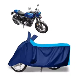 Auto Pearl Two Wheeler Cover for Honda CB350RS - Cyan, Blue-picture-15