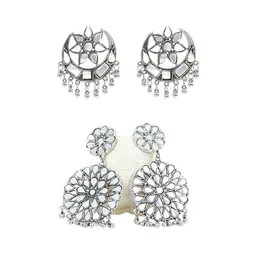 FIMBUL Classic Jhumkas Earrings-picture-23