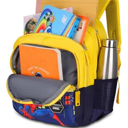 Priority Boys Spiderman Printed School Backpack image 4